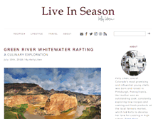 Tablet Screenshot of liveinseason.com